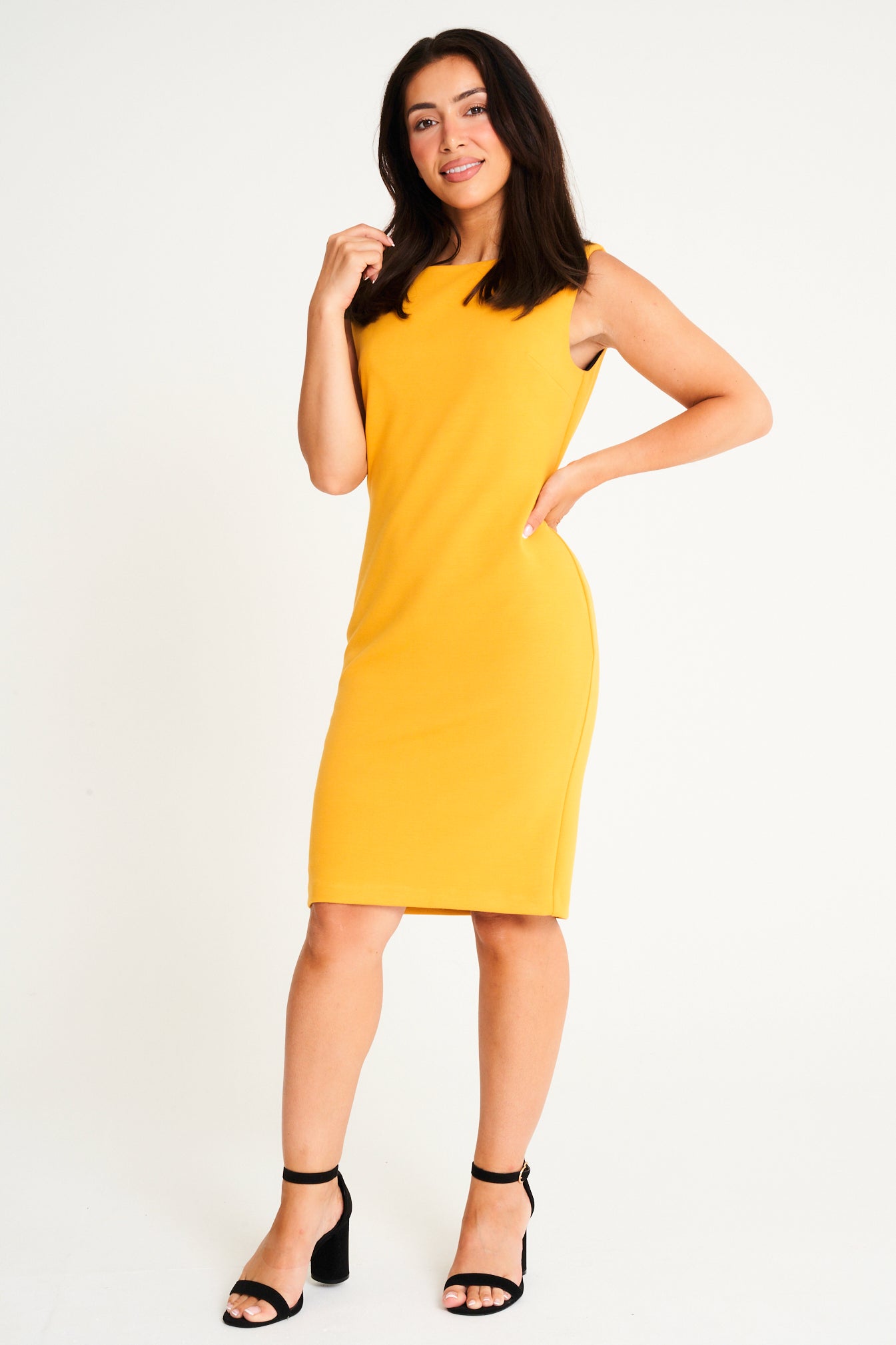 The MAYFAIR dress yellow